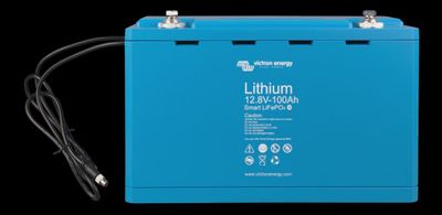 Lithium LiFePO4  Battery Smart 12.8V 100AH