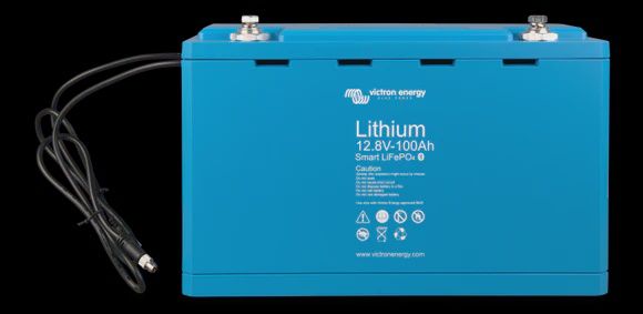 Lithium LiFePO4  Battery Smart 12.8V 100AH