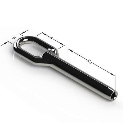 Sailmaker Eye Wire 1/4" Swage