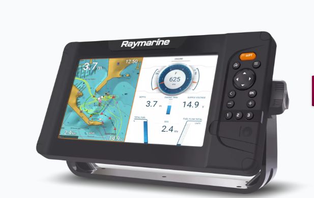 Element 7 S - 7" Chart Plotter with Wi-Fi &amp; GPS, US and LightHouse North America Charts (E70531-00-102)