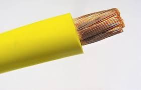 Battery Cable 1/0 AWG Yellow /foot