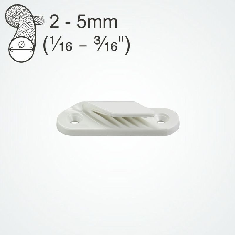 Leech Line Cleat 70 mm x 21 mm (CL214W)