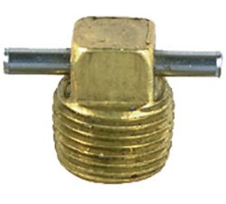 Garboard Plug 1/2" NPT Bronze