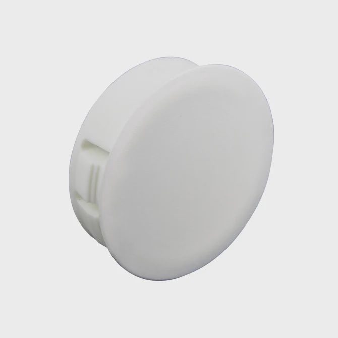 Hole Plug  0.500" Hole x  0.125"  White Nylon (245-024)