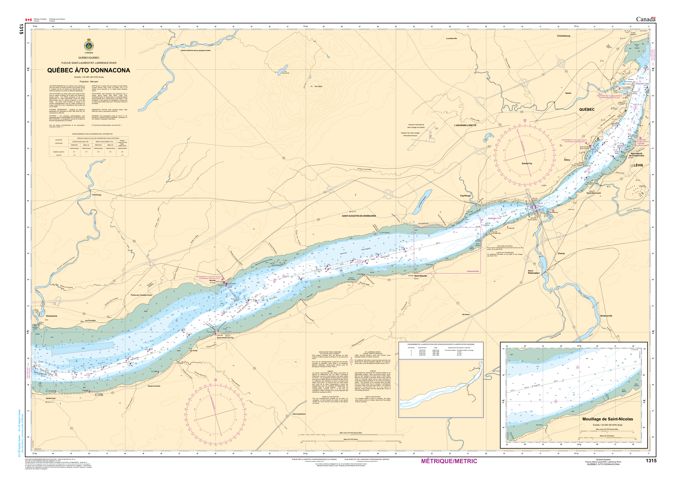 Québec à/to Donnacona CHS 1315