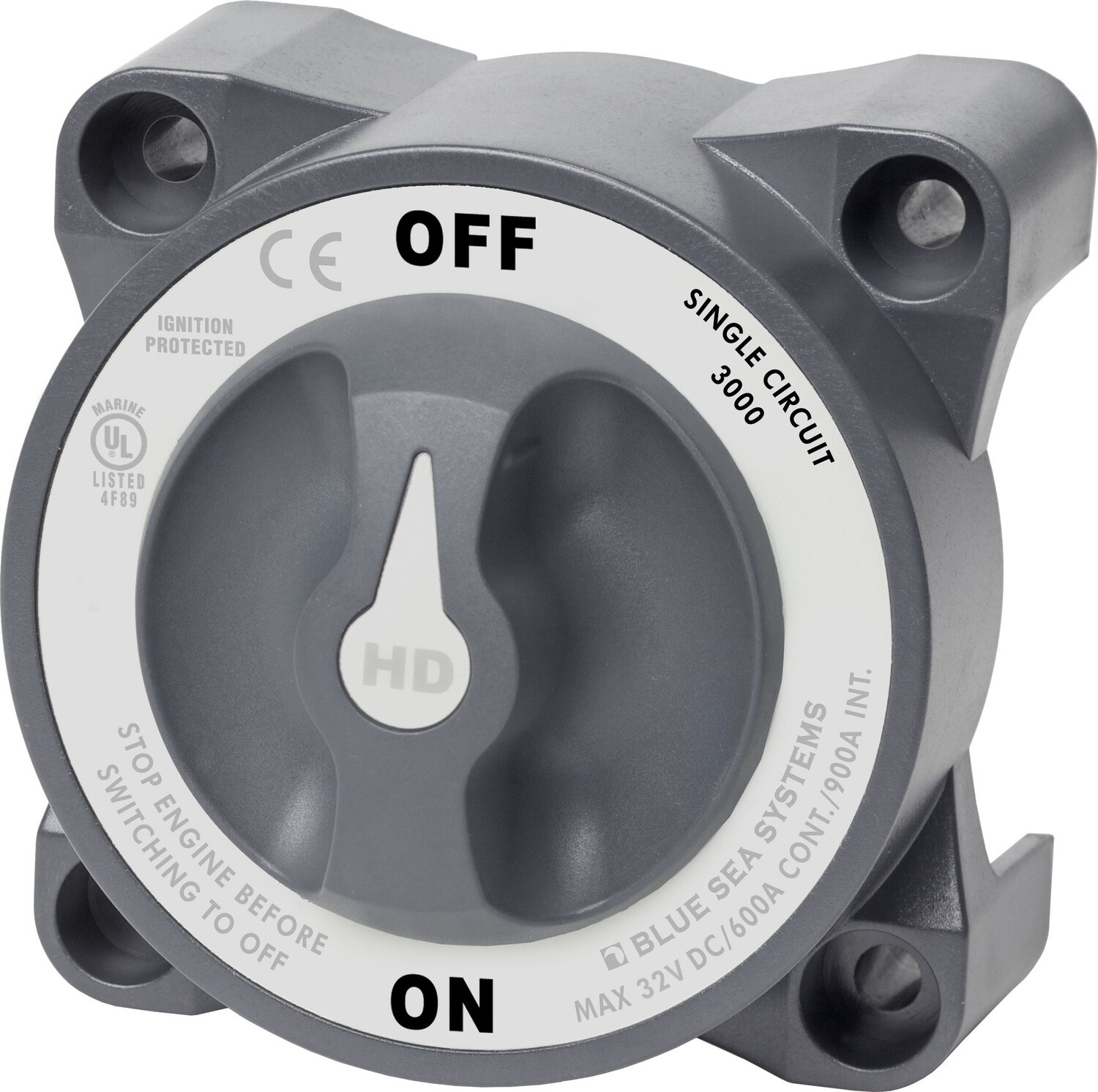 Interrupteur de Batterie Robuste 600A