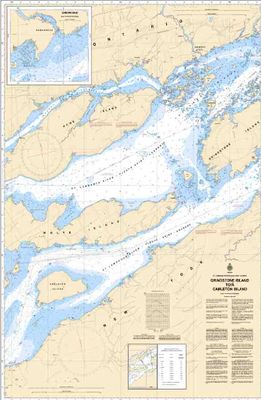 Grindstone Island to Carleton Island CHS Chart 1438 Grindstone Island to Carleton Island CHS Chart 1438