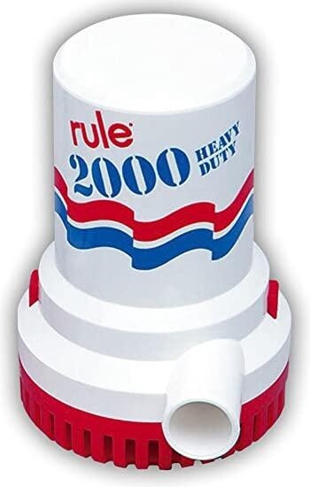 Rule 2000 Marine Bilge Pump 2000-GPH 12V