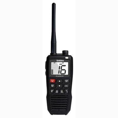 Atlantis 275 Handheld Floating VHF Black