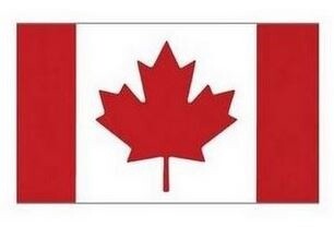 Drapeau Canada  30" x 15"