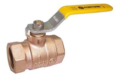 Ball Valve Bronze 1-1/2"  NPT