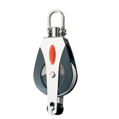 Poulie Simple 40mm  Avec Ringot et Émerillon   (RF41110)