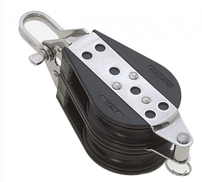 Block Double 57mm With Becket (12-73)
