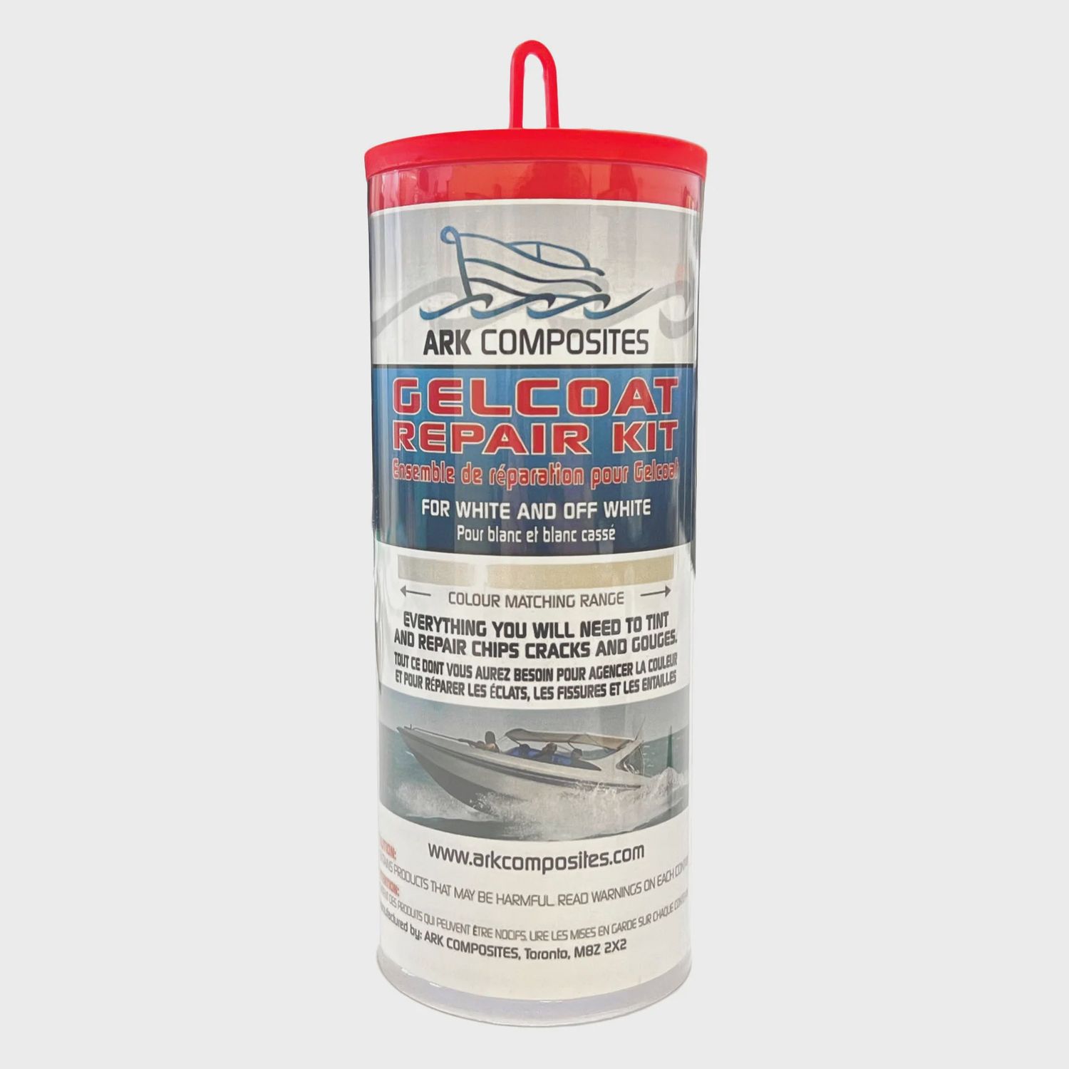 Gelcoat White and Off White Repair Kit 2 oz