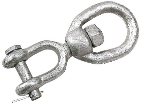 Jaw and  Eye Swivel Galvanized (181216)