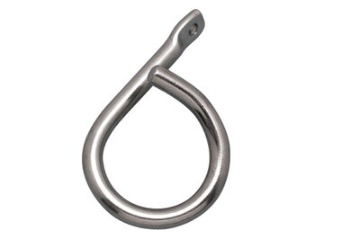 Reefing Hook 1/4" bolt hole 4-1/4" LOA