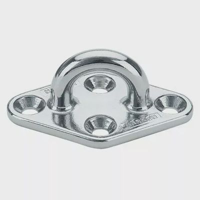 Diamond Padeye 98mm  Stainless (689)
