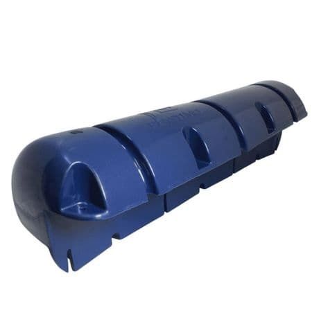 Dock Bumper 3/4 Round 25 x 90 cm Blue