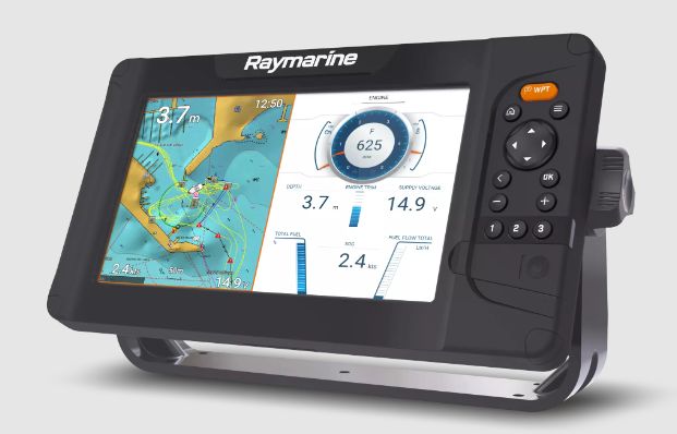Element 9 S - 9" Chart Plotter With Wi-Fi &amp; GPS And North America Chart (E70533-00-102)