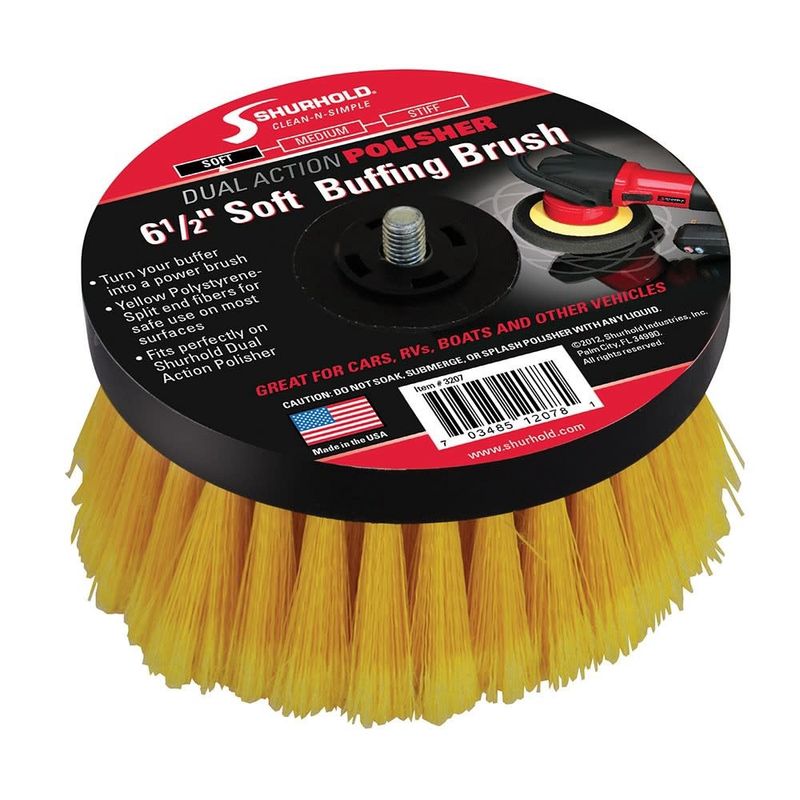 Buffing Brush Medium 6-1/2"