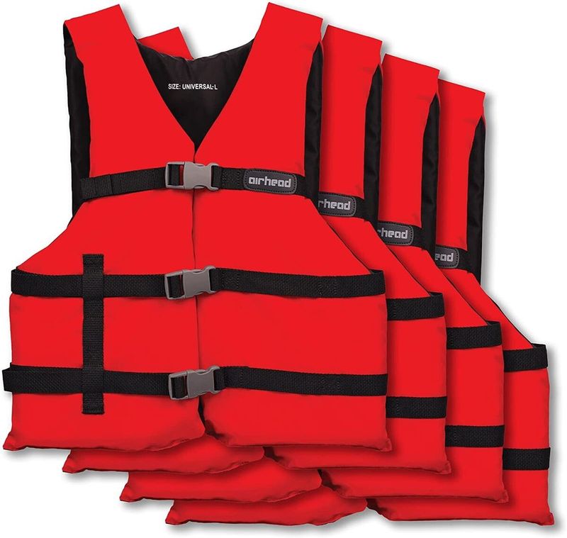 Universal Vests in Storage Bag 4/pk Universal Vests in Storage Bag 4/pk