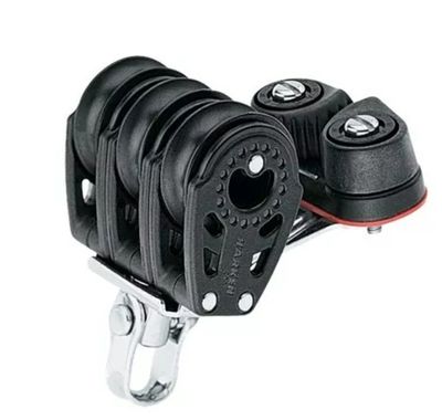 Block Triple Carbo Air 29mm  With Cam Cleat (346)