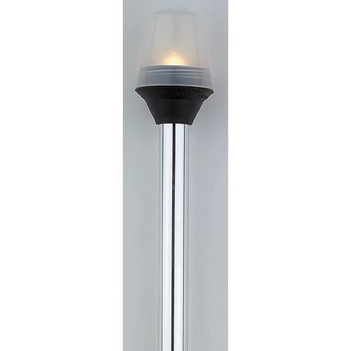 Frosted Globe All-Round Light, 2-Pin Standard Pole 24" (5100241)
