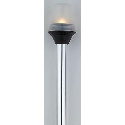 Frosted Globe All-Round Light, 2-Pin Standard Pole 24" (5100241)
