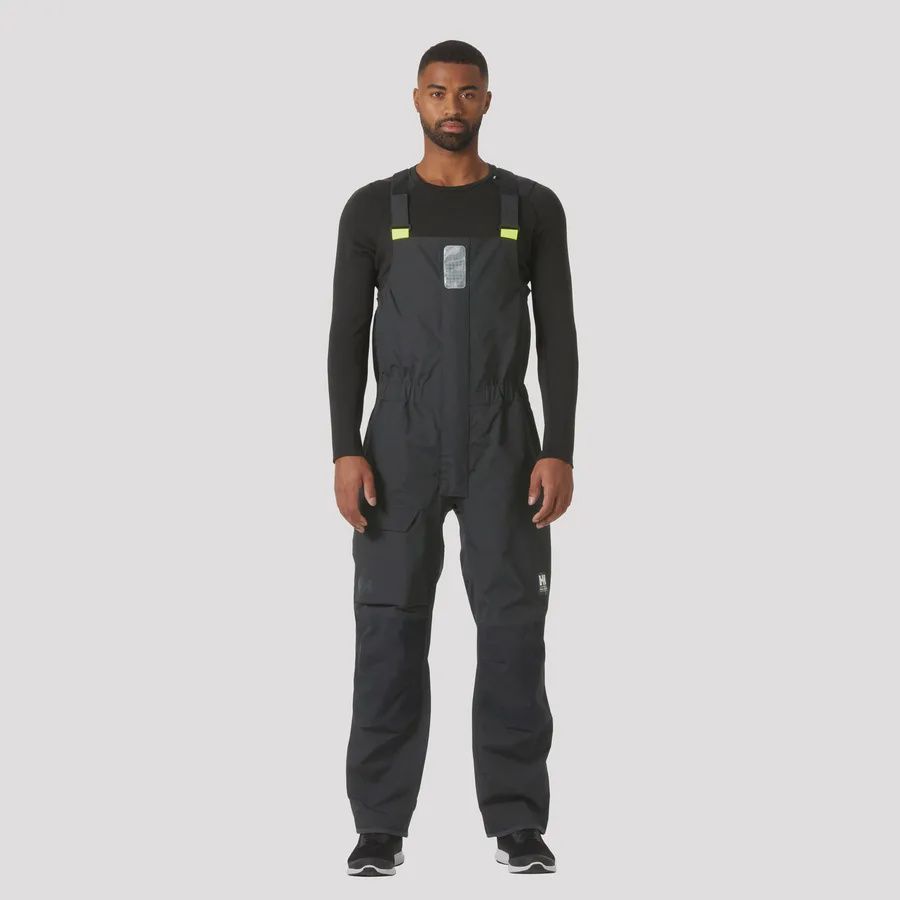 Men's Pier 4.0 Bib, Colour: Ebony, Size: Small