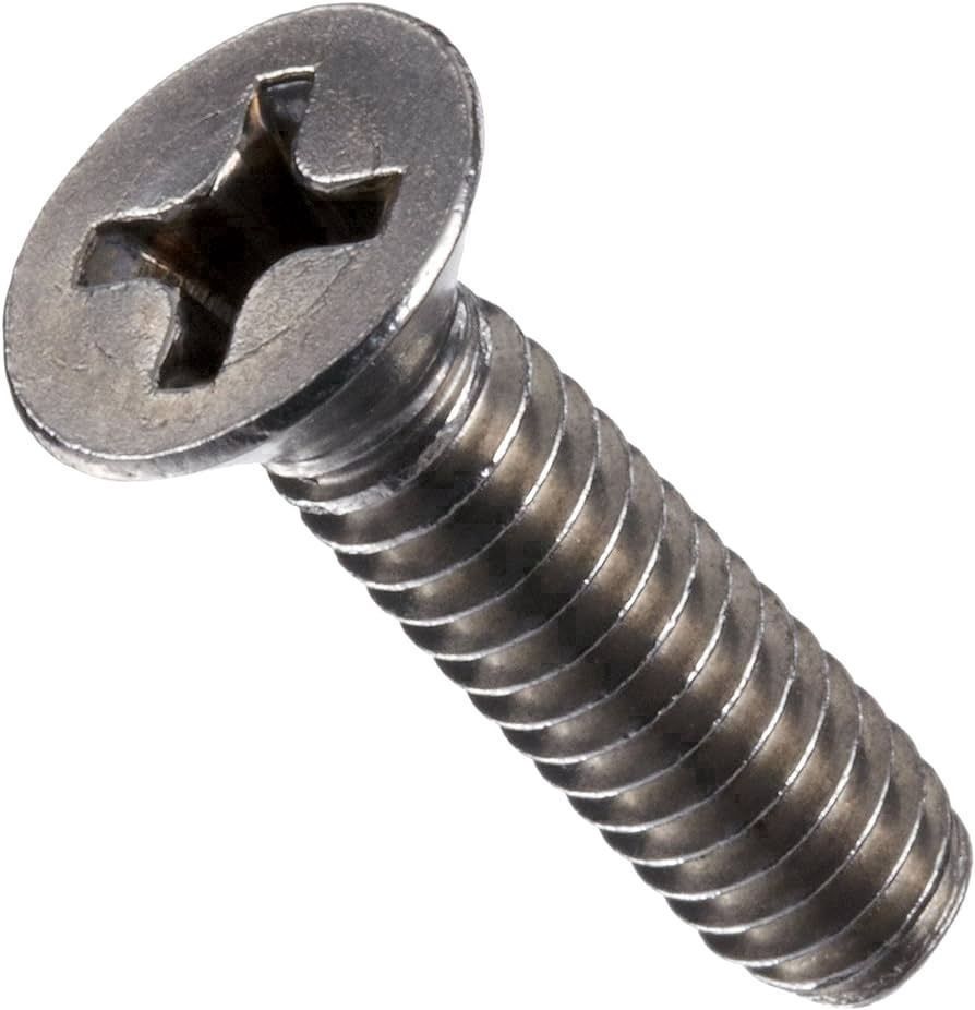 Flat Head Machine Screw 10-24 X 3" Stainless