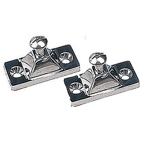 Deck Hinge Side Mount 2-Hole Stainless   (2702501-1 )