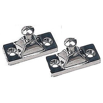 Deck Hinge Side Mount 2-Hole Stainless   (2702501-1 )