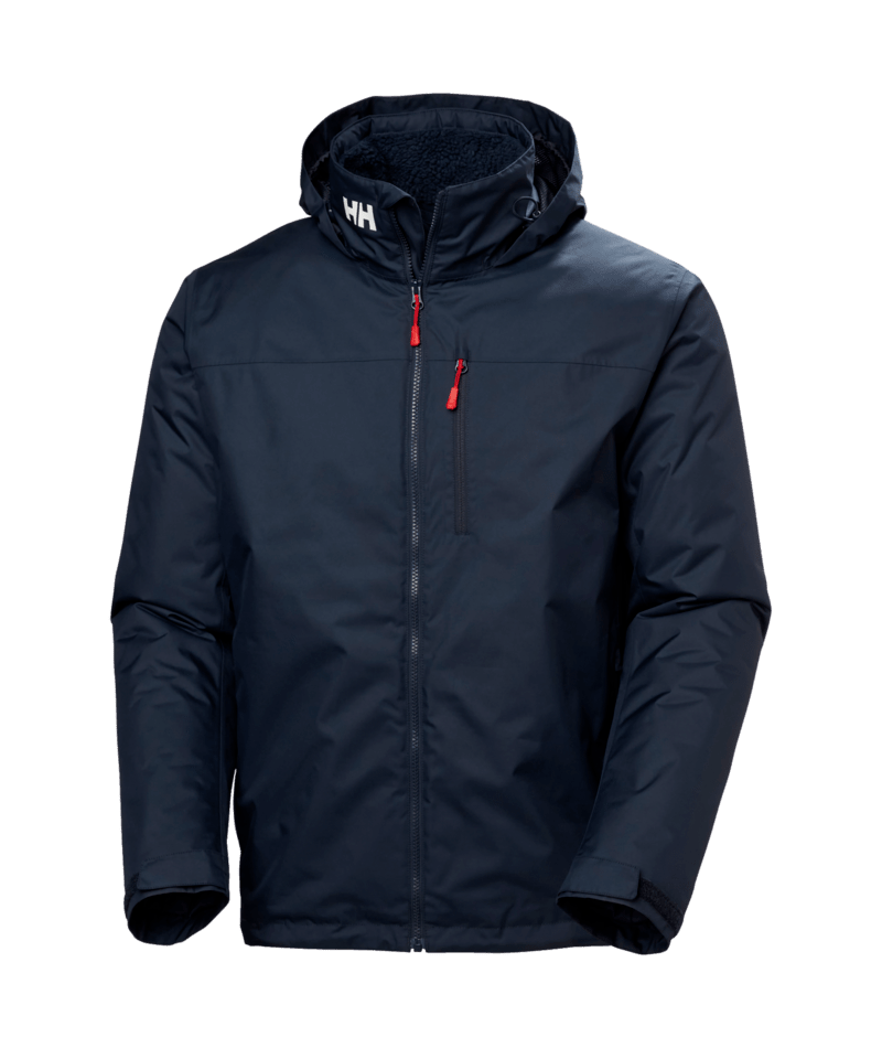 Men’s Crew Hooded Midlayer Jacket 2.0, Colour: Navy, Size: S