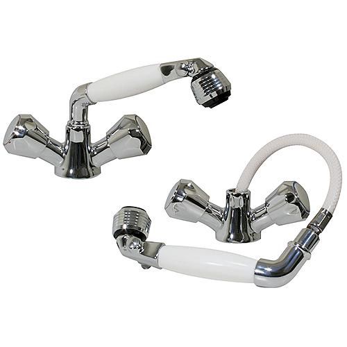 Robinetterie et Douche à Tirette Standard Combinées