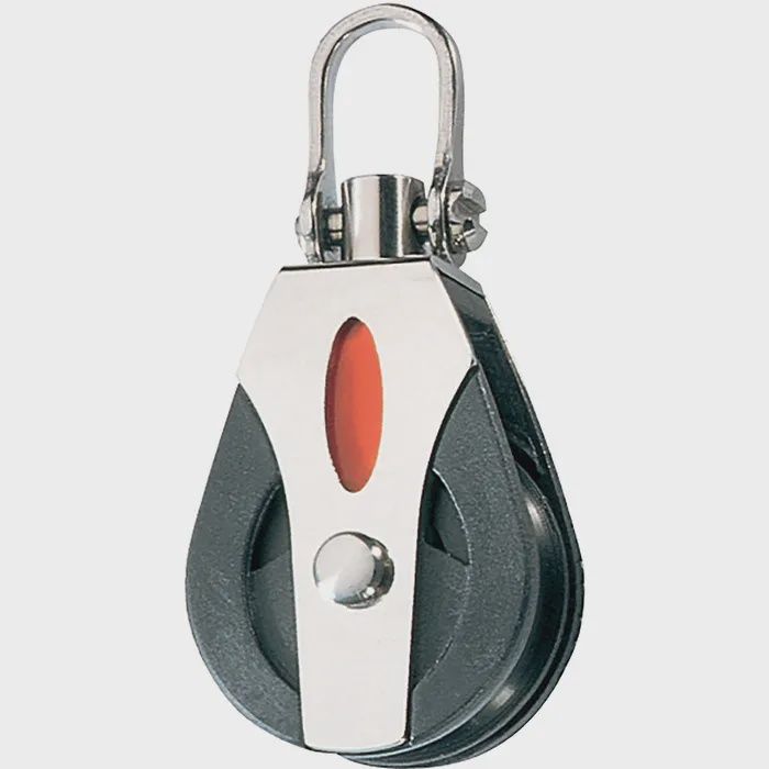 Block Single 30mm  Ball Bearing  with Swivel Shackle  (RF30100)