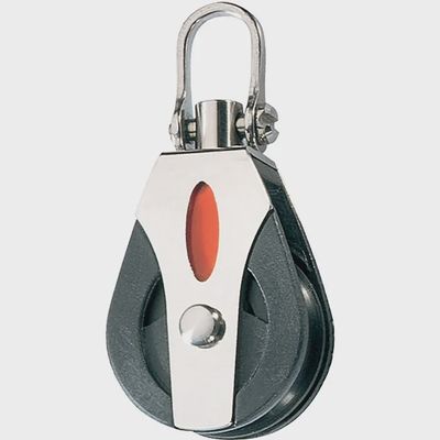 Block Single 30mm  Ball Bearing  with Swivel Shackle  (RF30100)