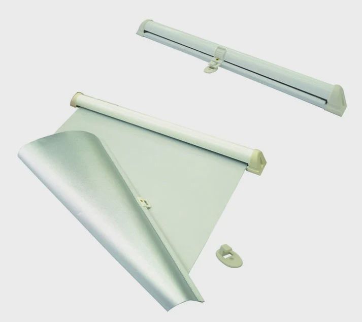 Scroll Down Window Blind 450mm x 500mm White