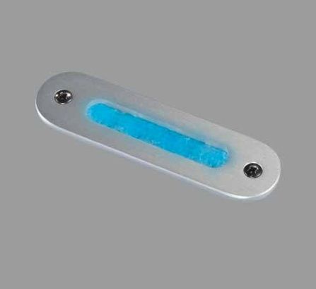 Cabin LED 12v Blue Aluminium