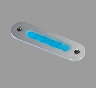 Cabin LED 12v Blue Aluminium