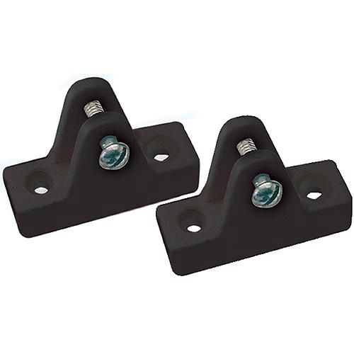 Concave Rail Deck Hinge Black 2/Pk