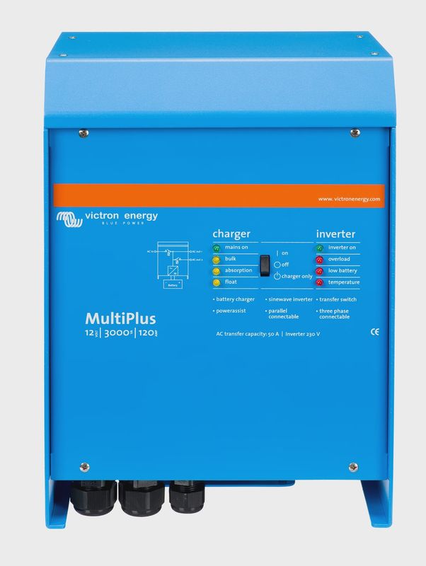 Energy Inverter/Charger MultiPlus 12/3000/120-50 120V VE.Bus  (PMP123021102)