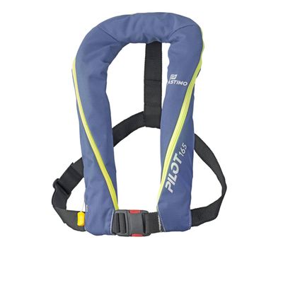 Pilot 165 Inflatable  PFD Manual Blue (66783)