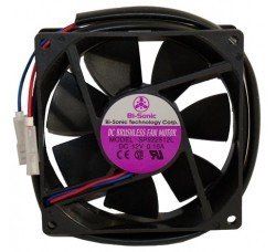 Replacement Condenser Fan for Frigoboat Capri 50, AH35, and AV35 units.  (E51335C)