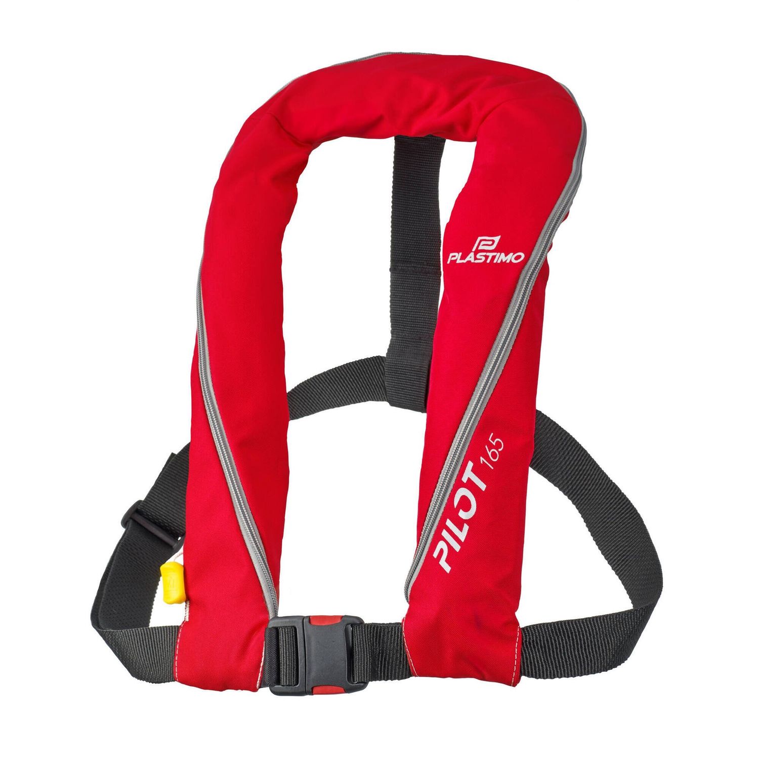 Pilot 165 Inflatable PFD Hydrostatic  With Harness  Red (66813)