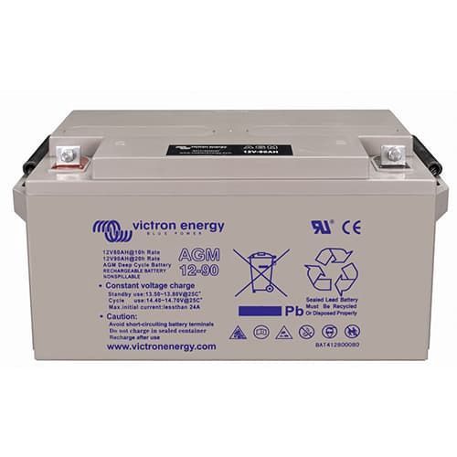 Battery AGM Marine 12V /90AH Group 27 (BAT412800084)