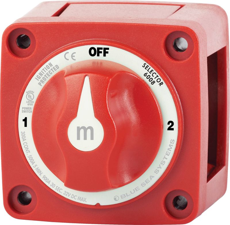 m-Series Selector 3 Position Battery Switch (6008)