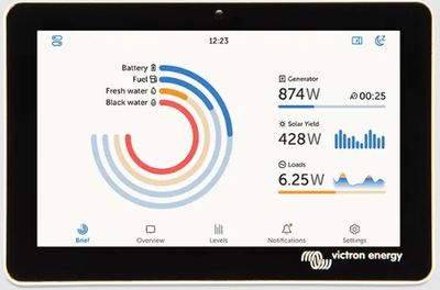 GX Touch 70 GX Touch 70  interface for the Victron Cerbo GX Communication center (BPP900455070)