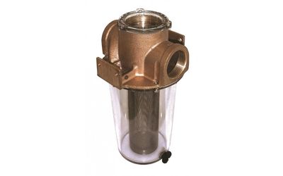 Raw Water Strainer with Plastic Basket 1-1/2"  (ARG-1500-P)