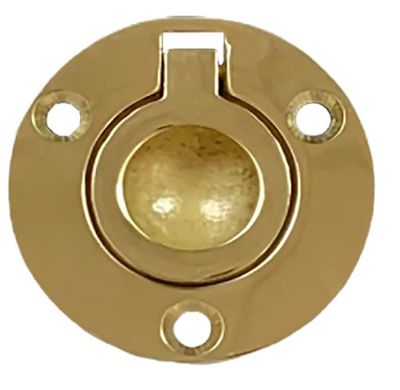 Brass Flush Ring Pull 2" (51021)