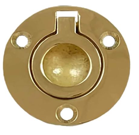 Brass Flush Ring Pull 2" (51021)